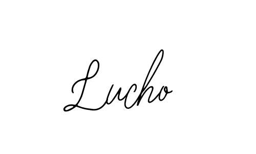 Also You can easily find your signature by using the search form. We will create Lucho name handwritten signature images for you free of cost using Bearetta-2O07w sign style. Lucho signature style 12 images and pictures png