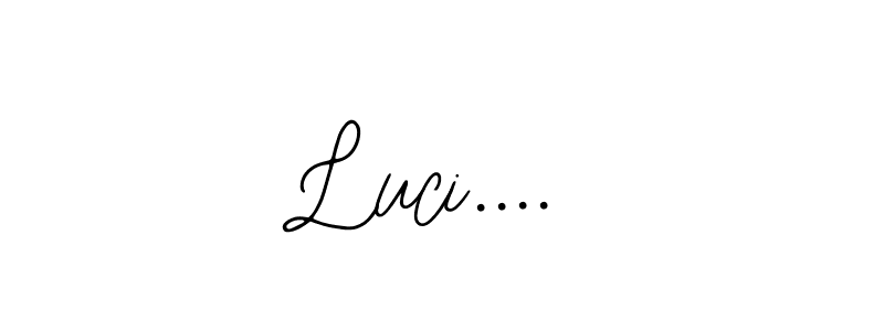Create a beautiful signature design for name Luci..... With this signature (Bearetta-2O07w) fonts, you can make a handwritten signature for free. Luci.... signature style 12 images and pictures png