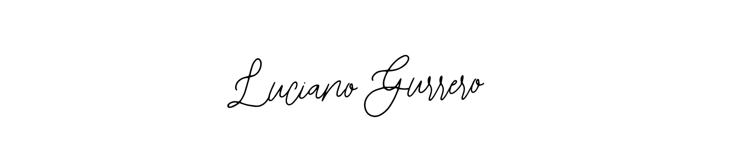 Best and Professional Signature Style for Luciano Gurrero. Bearetta-2O07w Best Signature Style Collection. Luciano Gurrero signature style 12 images and pictures png