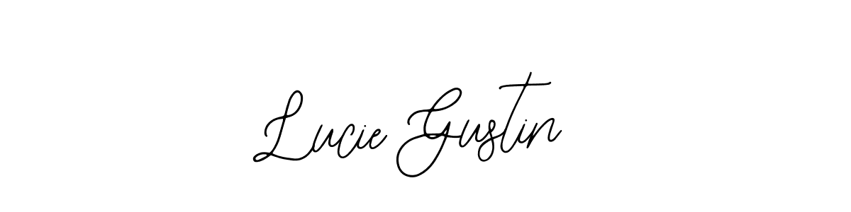 The best way (Bearetta-2O07w) to make a short signature is to pick only two or three words in your name. The name Lucie Gustin include a total of six letters. For converting this name. Lucie Gustin signature style 12 images and pictures png