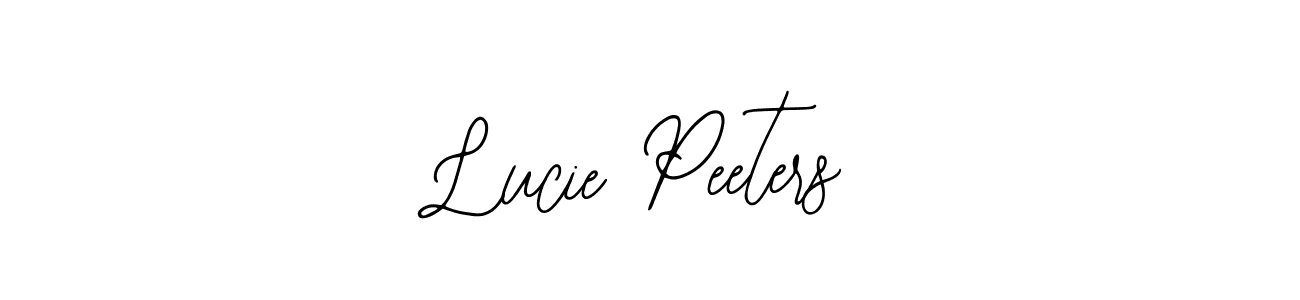 Use a signature maker to create a handwritten signature online. With this signature software, you can design (Bearetta-2O07w) your own signature for name Lucie Peeters. Lucie Peeters signature style 12 images and pictures png