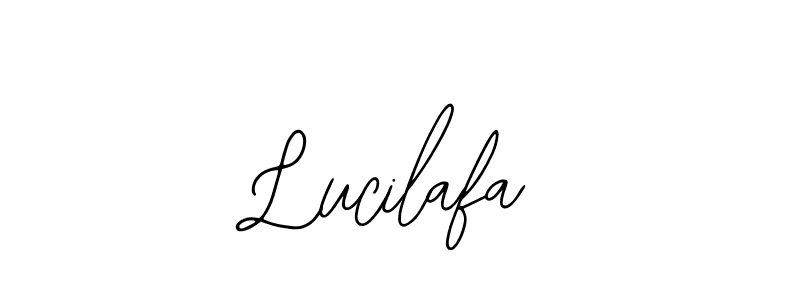 Design your own signature with our free online signature maker. With this signature software, you can create a handwritten (Bearetta-2O07w) signature for name Lucilafa. Lucilafa signature style 12 images and pictures png