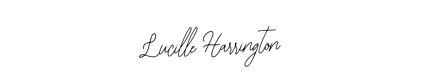 if you are searching for the best signature style for your name Lucille Harrington. so please give up your signature search. here we have designed multiple signature styles  using Bearetta-2O07w. Lucille Harrington signature style 12 images and pictures png