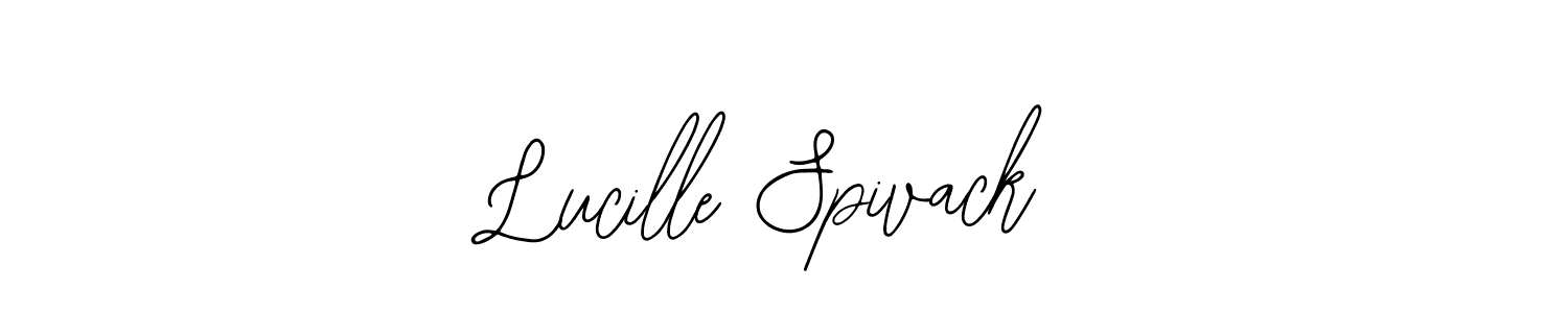 Best and Professional Signature Style for Lucille Spivack. Bearetta-2O07w Best Signature Style Collection. Lucille Spivack signature style 12 images and pictures png