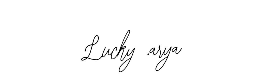 Once you've used our free online signature maker to create your best signature Bearetta-2O07w style, it's time to enjoy all of the benefits that Lucky .arya name signing documents. Lucky .arya signature style 12 images and pictures png