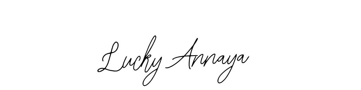 Once you've used our free online signature maker to create your best signature Bearetta-2O07w style, it's time to enjoy all of the benefits that Lucky Annaya name signing documents. Lucky Annaya signature style 12 images and pictures png