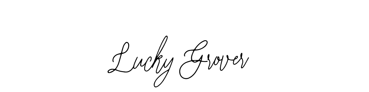 How to Draw Lucky Grover signature style? Bearetta-2O07w is a latest design signature styles for name Lucky Grover. Lucky Grover signature style 12 images and pictures png