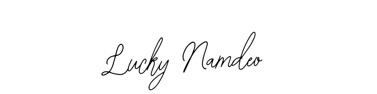 Best and Professional Signature Style for Lucky Namdeo. Bearetta-2O07w Best Signature Style Collection. Lucky Namdeo signature style 12 images and pictures png