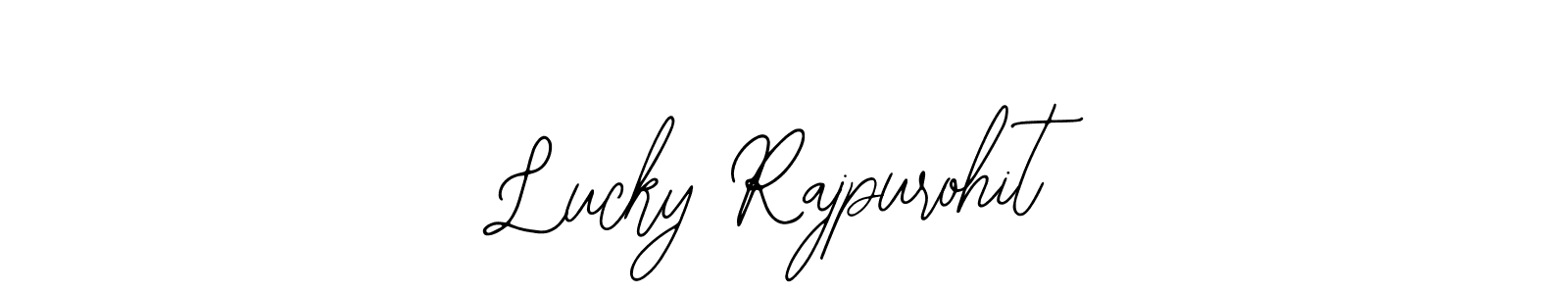 Make a beautiful signature design for name Lucky Rajpurohit. With this signature (Bearetta-2O07w) style, you can create a handwritten signature for free. Lucky Rajpurohit signature style 12 images and pictures png