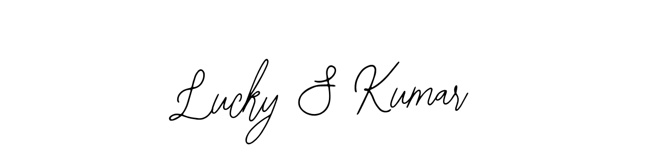 This is the best signature style for the Lucky S Kumar name. Also you like these signature font (Bearetta-2O07w). Mix name signature. Lucky S Kumar signature style 12 images and pictures png
