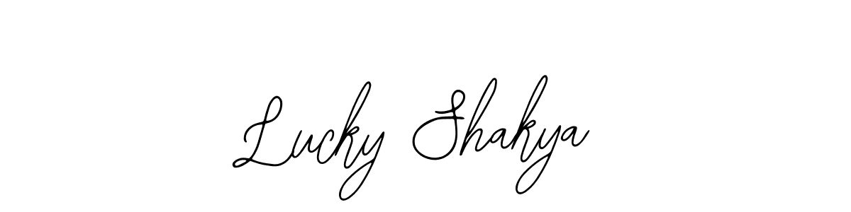 Create a beautiful signature design for name Lucky Shakya. With this signature (Bearetta-2O07w) fonts, you can make a handwritten signature for free. Lucky Shakya signature style 12 images and pictures png