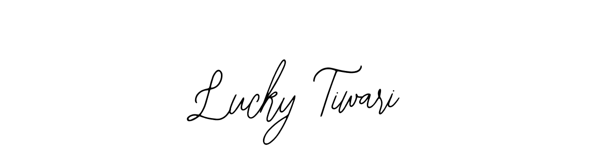 It looks lik you need a new signature style for name Lucky Tiwari. Design unique handwritten (Bearetta-2O07w) signature with our free signature maker in just a few clicks. Lucky Tiwari signature style 12 images and pictures png