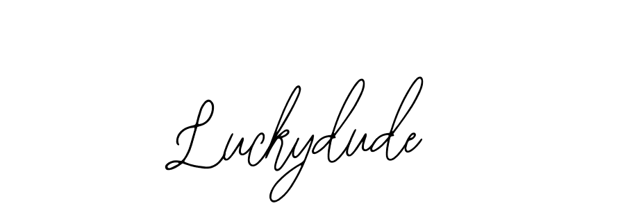 This is the best signature style for the Luckydude name. Also you like these signature font (Bearetta-2O07w). Mix name signature. Luckydude signature style 12 images and pictures png