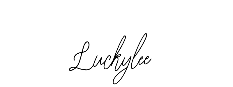 You should practise on your own different ways (Bearetta-2O07w) to write your name (Luckylee) in signature. don't let someone else do it for you. Luckylee signature style 12 images and pictures png