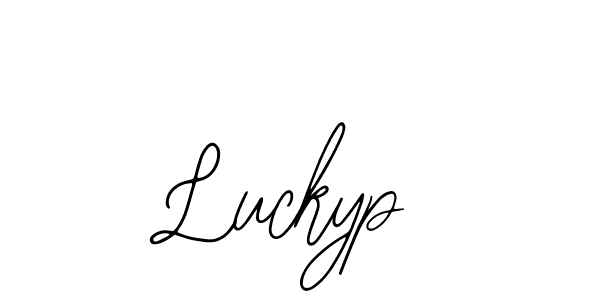 Make a beautiful signature design for name Luckyp. Use this online signature maker to create a handwritten signature for free. Luckyp signature style 12 images and pictures png