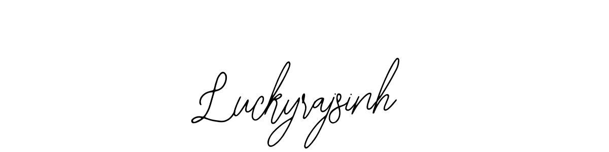 It looks lik you need a new signature style for name Luckyrajsinh. Design unique handwritten (Bearetta-2O07w) signature with our free signature maker in just a few clicks. Luckyrajsinh signature style 12 images and pictures png