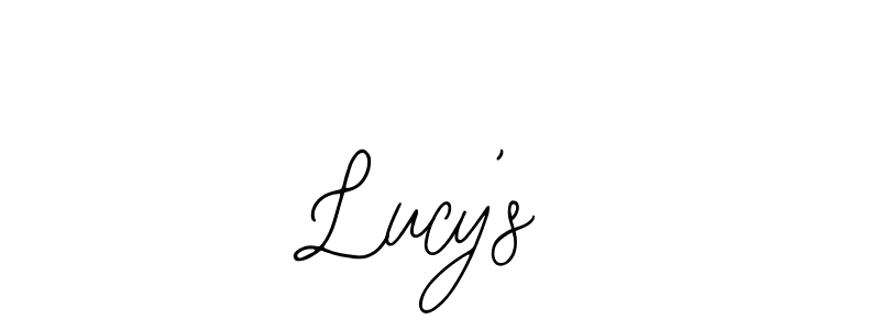 if you are searching for the best signature style for your name Lucy’s. so please give up your signature search. here we have designed multiple signature styles  using Bearetta-2O07w. Lucy’s signature style 12 images and pictures png