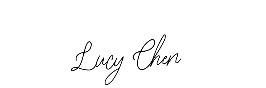 Make a beautiful signature design for name Lucy Chen. With this signature (Bearetta-2O07w) style, you can create a handwritten signature for free. Lucy Chen signature style 12 images and pictures png