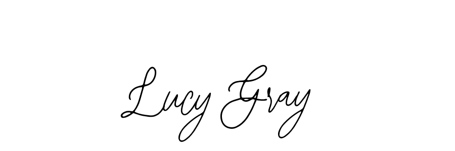 Design your own signature with our free online signature maker. With this signature software, you can create a handwritten (Bearetta-2O07w) signature for name Lucy Gray. Lucy Gray signature style 12 images and pictures png