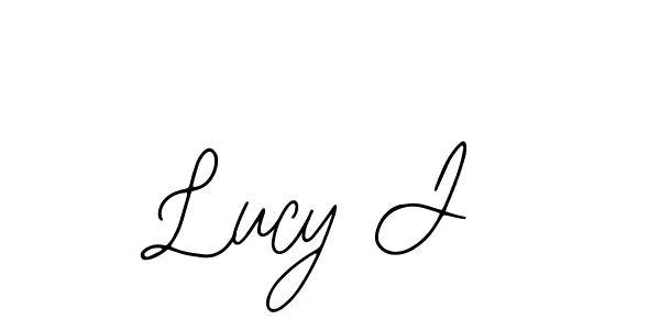 It looks lik you need a new signature style for name Lucy J. Design unique handwritten (Bearetta-2O07w) signature with our free signature maker in just a few clicks. Lucy J signature style 12 images and pictures png