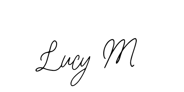Make a beautiful signature design for name Lucy M. Use this online signature maker to create a handwritten signature for free. Lucy M signature style 12 images and pictures png