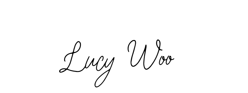 Similarly Bearetta-2O07w is the best handwritten signature design. Signature creator online .You can use it as an online autograph creator for name Lucy Woo. Lucy Woo signature style 12 images and pictures png