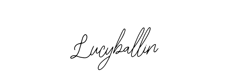 Once you've used our free online signature maker to create your best signature Bearetta-2O07w style, it's time to enjoy all of the benefits that Lucyballin name signing documents. Lucyballin signature style 12 images and pictures png