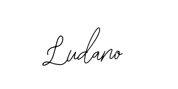 The best way (Bearetta-2O07w) to make a short signature is to pick only two or three words in your name. The name Ludano include a total of six letters. For converting this name. Ludano signature style 12 images and pictures png