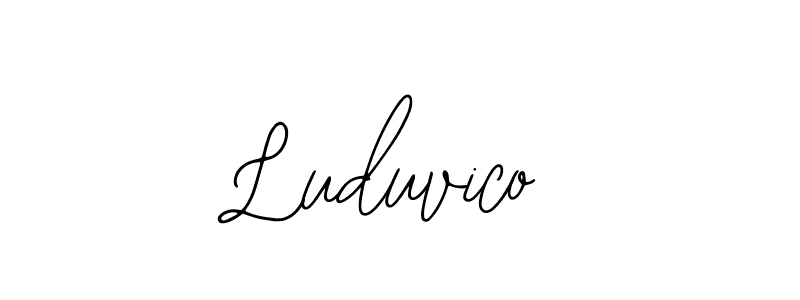Design your own signature with our free online signature maker. With this signature software, you can create a handwritten (Bearetta-2O07w) signature for name Luduvico. Luduvico signature style 12 images and pictures png