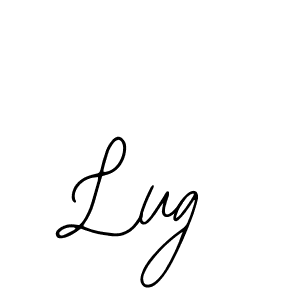 Use a signature maker to create a handwritten signature online. With this signature software, you can design (Bearetta-2O07w) your own signature for name Lug. Lug signature style 12 images and pictures png