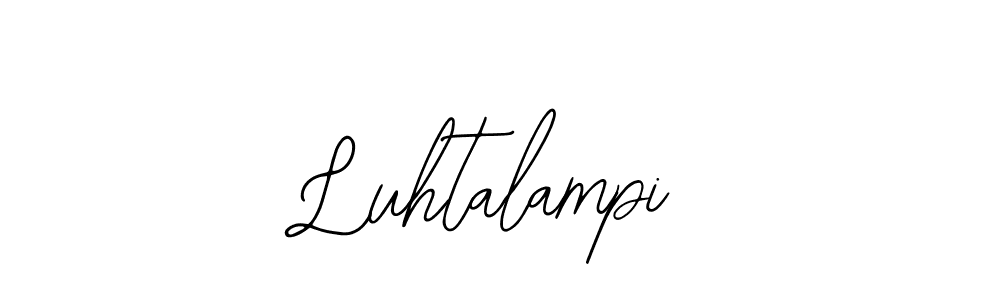 Design your own signature with our free online signature maker. With this signature software, you can create a handwritten (Bearetta-2O07w) signature for name Luhtalampi. Luhtalampi signature style 12 images and pictures png