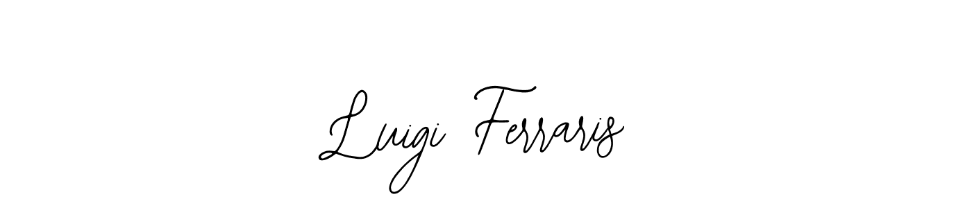 How to Draw Luigi Ferraris signature style? Bearetta-2O07w is a latest design signature styles for name Luigi Ferraris. Luigi Ferraris signature style 12 images and pictures png