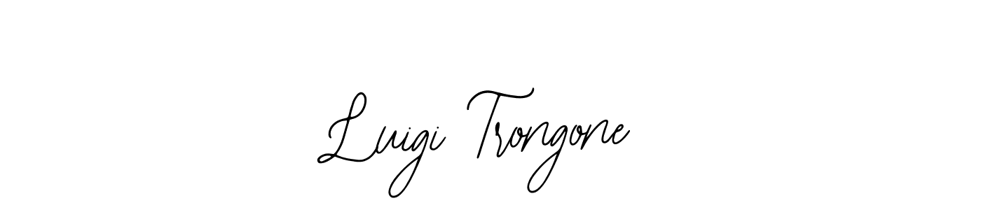 Similarly Bearetta-2O07w is the best handwritten signature design. Signature creator online .You can use it as an online autograph creator for name Luigi Trongone. Luigi Trongone signature style 12 images and pictures png