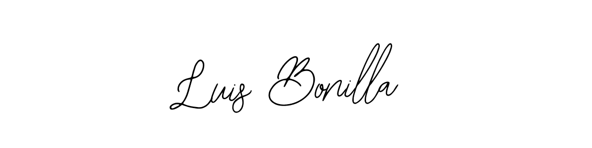 if you are searching for the best signature style for your name Luis Bonilla. so please give up your signature search. here we have designed multiple signature styles  using Bearetta-2O07w. Luis Bonilla signature style 12 images and pictures png