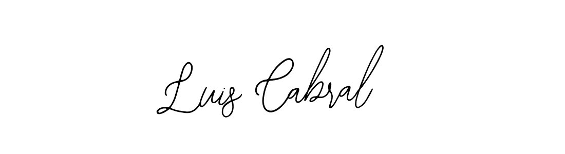 You can use this online signature creator to create a handwritten signature for the name Luis Cabral. This is the best online autograph maker. Luis Cabral signature style 12 images and pictures png