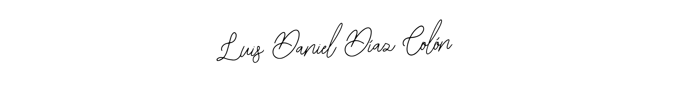 How to make Luis Daniel Díaz Colón signature? Bearetta-2O07w is a professional autograph style. Create handwritten signature for Luis Daniel Díaz Colón name. Luis Daniel Díaz Colón signature style 12 images and pictures png