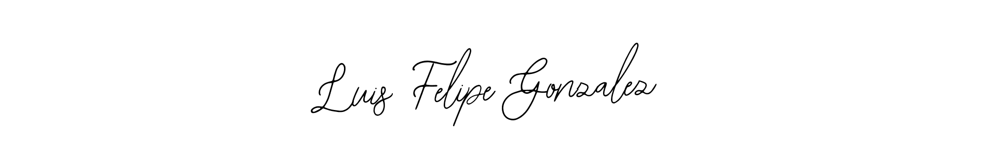 Create a beautiful signature design for name Luis Felipe Gonzalez. With this signature (Bearetta-2O07w) fonts, you can make a handwritten signature for free. Luis Felipe Gonzalez signature style 12 images and pictures png