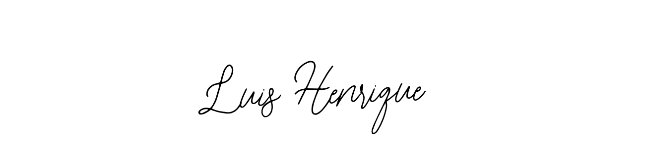 Luis Henrique stylish signature style. Best Handwritten Sign (Bearetta-2O07w) for my name. Handwritten Signature Collection Ideas for my name Luis Henrique. Luis Henrique signature style 12 images and pictures png