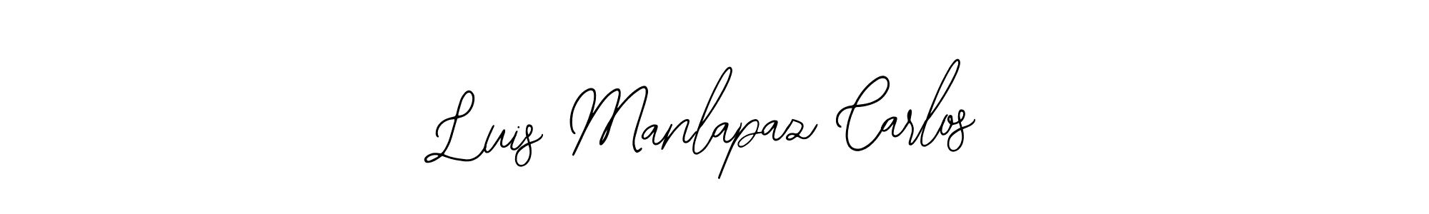 It looks lik you need a new signature style for name Luis Manlapaz Carlos. Design unique handwritten (Bearetta-2O07w) signature with our free signature maker in just a few clicks. Luis Manlapaz Carlos signature style 12 images and pictures png
