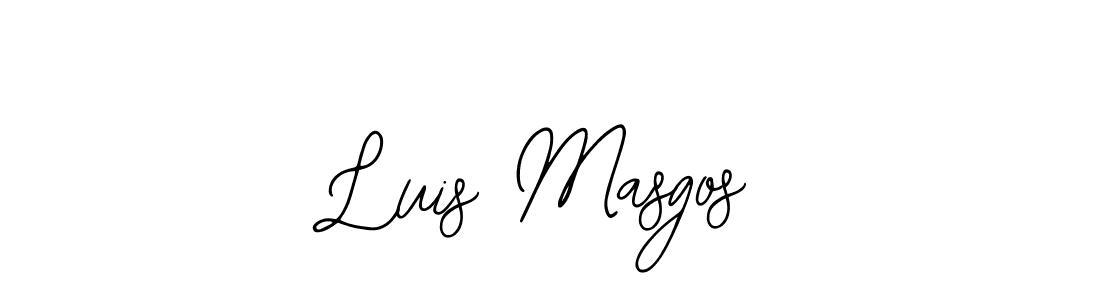 Make a beautiful signature design for name Luis Masgos. With this signature (Bearetta-2O07w) style, you can create a handwritten signature for free. Luis Masgos signature style 12 images and pictures png