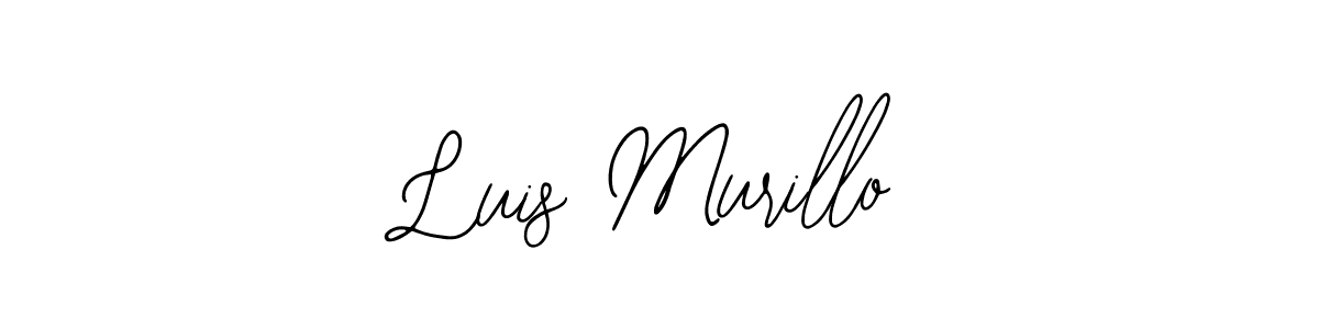 You should practise on your own different ways (Bearetta-2O07w) to write your name (Luis Murillo) in signature. don't let someone else do it for you. Luis Murillo signature style 12 images and pictures png