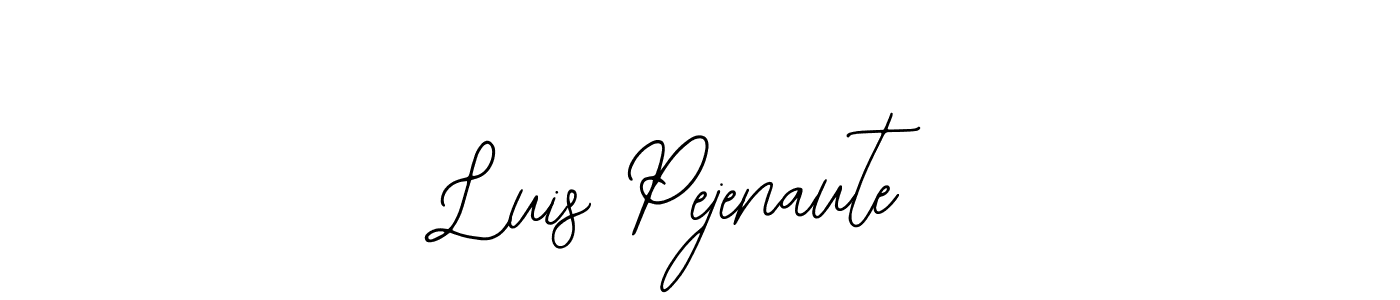 The best way (Bearetta-2O07w) to make a short signature is to pick only two or three words in your name. The name Luis Pejenaute include a total of six letters. For converting this name. Luis Pejenaute signature style 12 images and pictures png