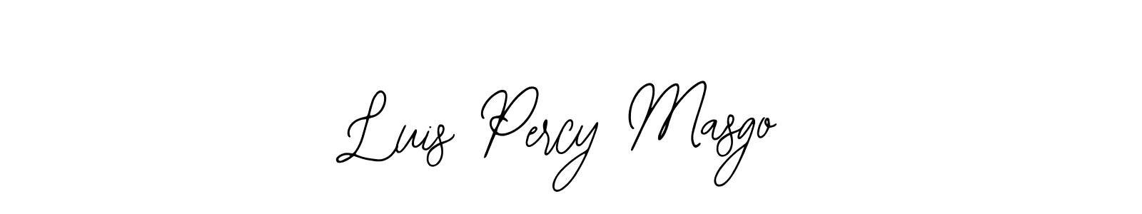 Make a beautiful signature design for name Luis Percy Masgo. With this signature (Bearetta-2O07w) style, you can create a handwritten signature for free. Luis Percy Masgo signature style 12 images and pictures png