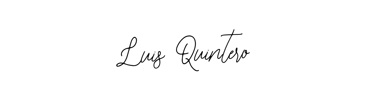 Also You can easily find your signature by using the search form. We will create Luis Quintero name handwritten signature images for you free of cost using Bearetta-2O07w sign style. Luis Quintero signature style 12 images and pictures png