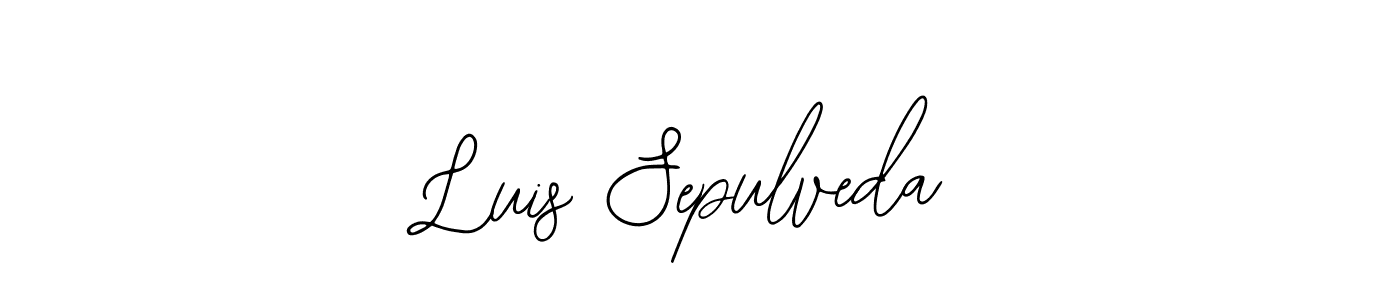 Design your own signature with our free online signature maker. With this signature software, you can create a handwritten (Bearetta-2O07w) signature for name Luis Sepulveda. Luis Sepulveda signature style 12 images and pictures png