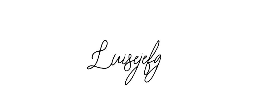 You can use this online signature creator to create a handwritten signature for the name Luisejefg. This is the best online autograph maker. Luisejefg signature style 12 images and pictures png