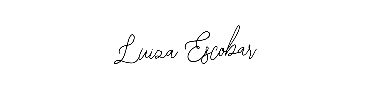 Make a beautiful signature design for name Luiza Escobar. With this signature (Bearetta-2O07w) style, you can create a handwritten signature for free. Luiza Escobar signature style 12 images and pictures png