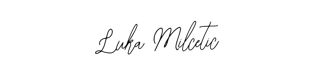 Design your own signature with our free online signature maker. With this signature software, you can create a handwritten (Bearetta-2O07w) signature for name Luka Milcetic. Luka Milcetic signature style 12 images and pictures png