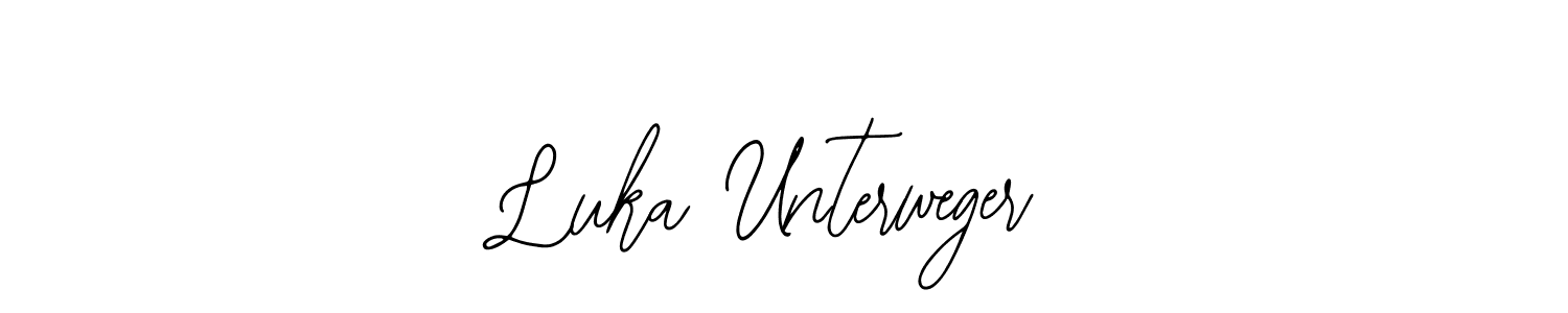 Luka Unterweger stylish signature style. Best Handwritten Sign (Bearetta-2O07w) for my name. Handwritten Signature Collection Ideas for my name Luka Unterweger. Luka Unterweger signature style 12 images and pictures png