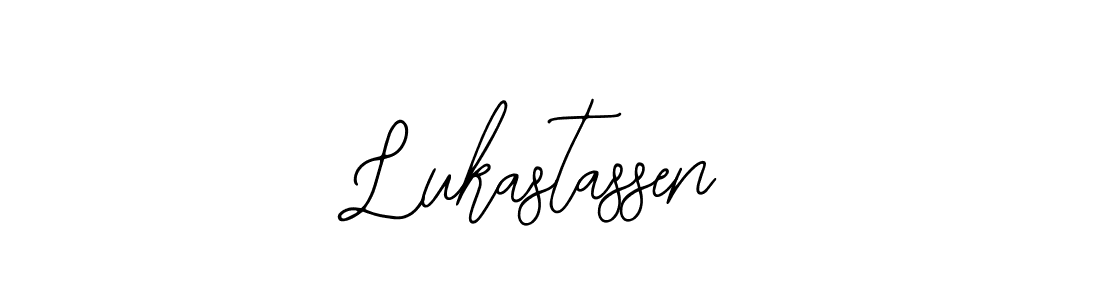 How to make Lukastassen signature? Bearetta-2O07w is a professional autograph style. Create handwritten signature for Lukastassen name. Lukastassen signature style 12 images and pictures png